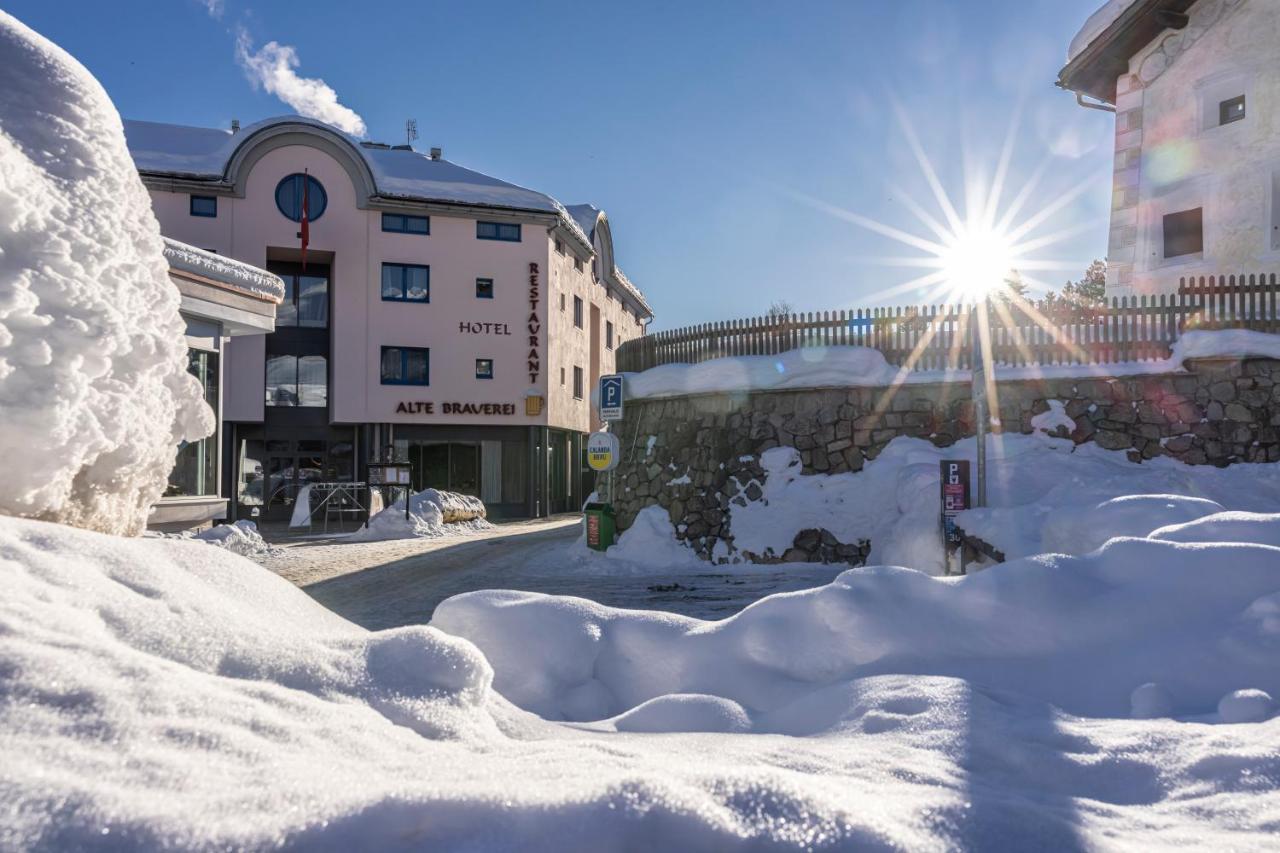 Hotel Restaurant Alte Brauerei Celerina/Schlarigna Екстериор снимка